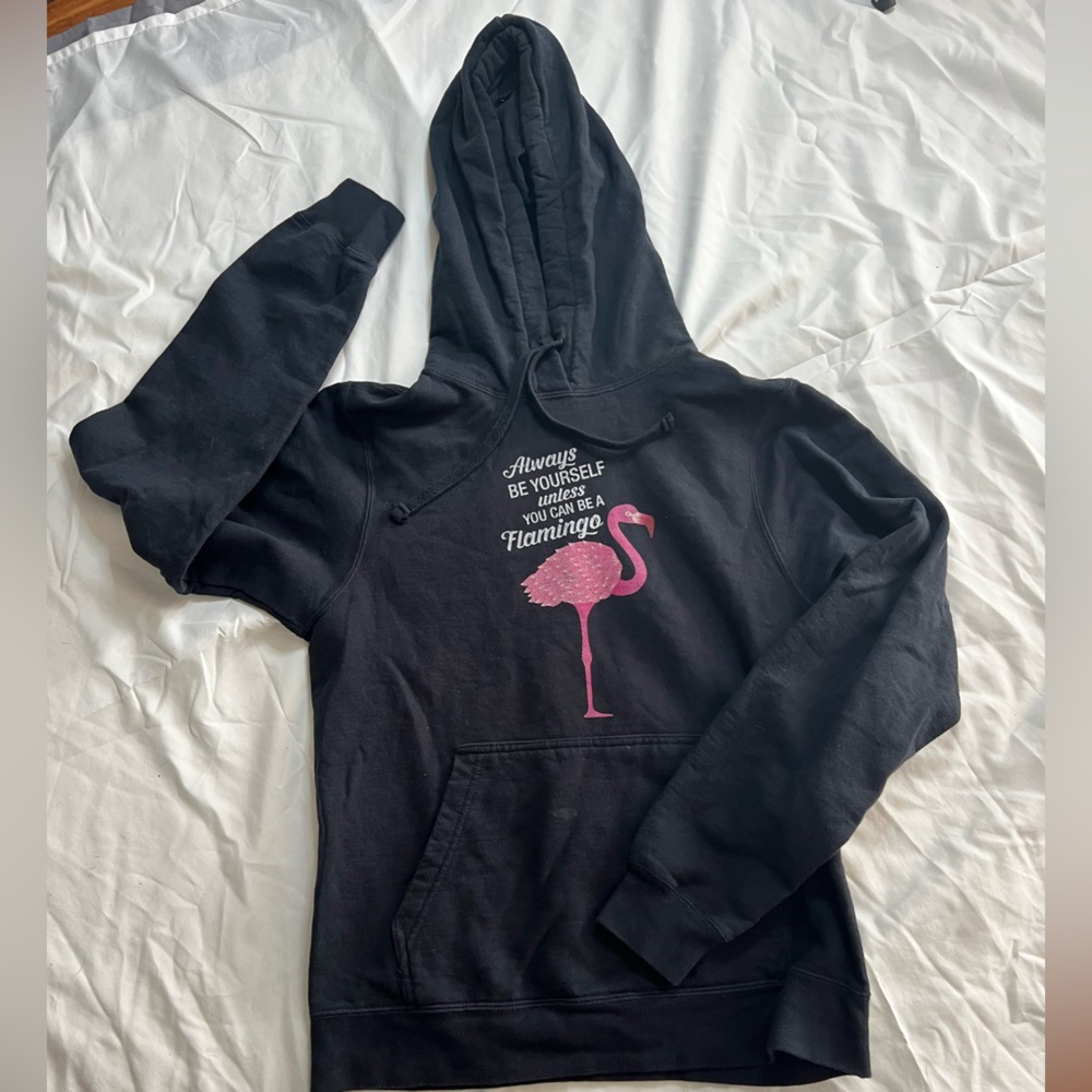Flamingo hoodie
